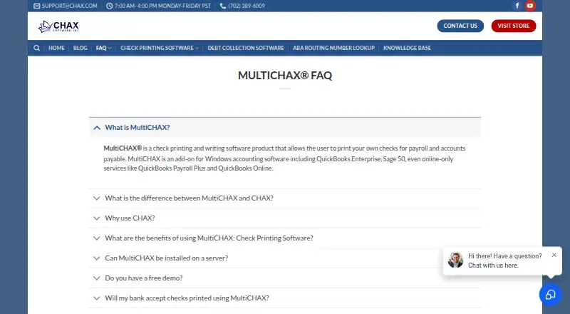 MultiCHAX's own site