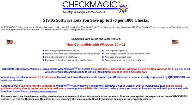 CHECKMAGIC's own site