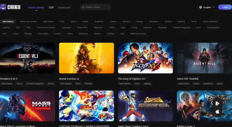 Chikii's own site
