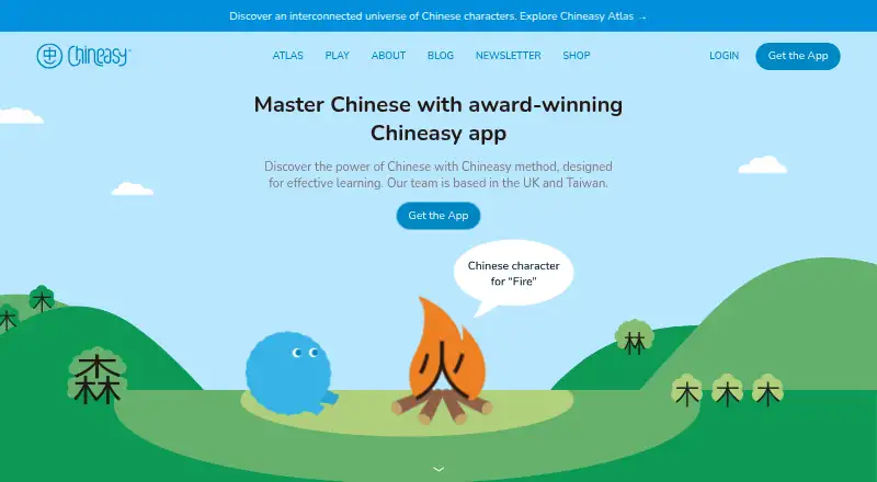 Chineasy's own site