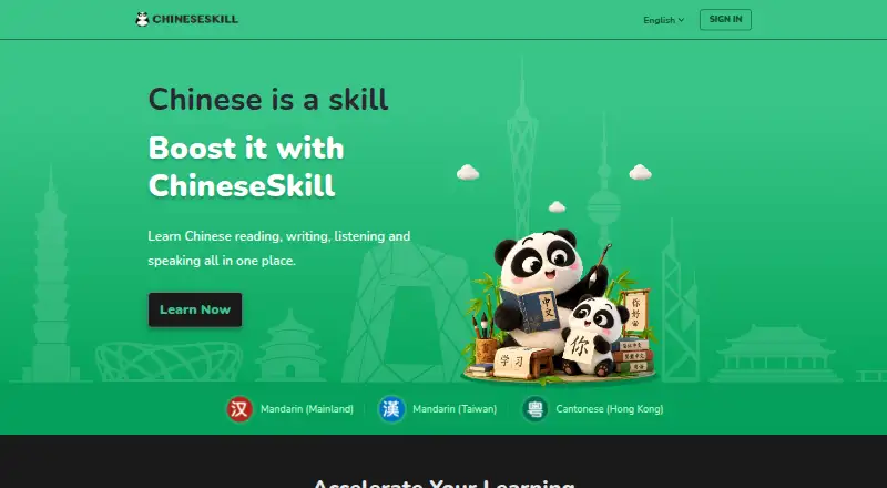 ChineseSkill's own site
