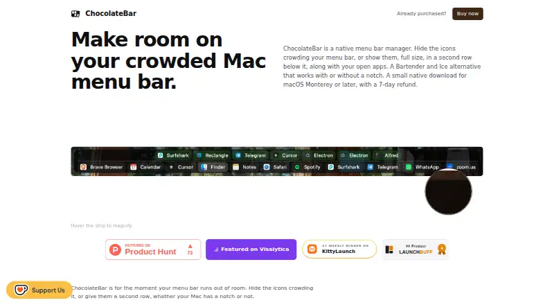 ChocolateBar's own site