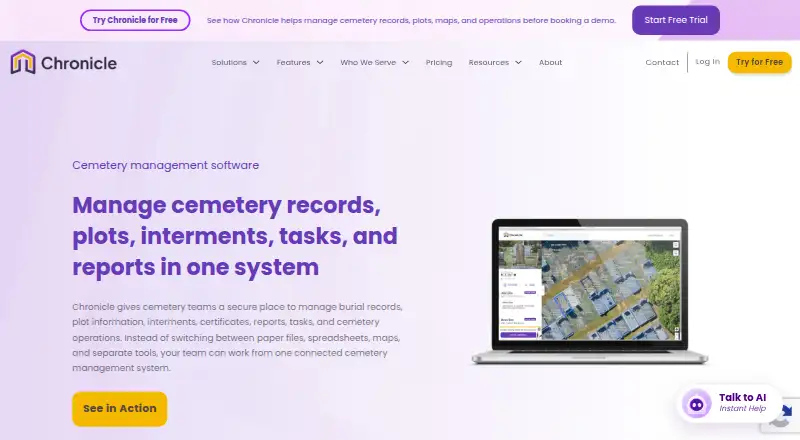 Chronicle's own site