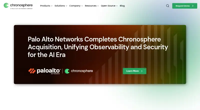 Chronosphere Observability Platform's own site