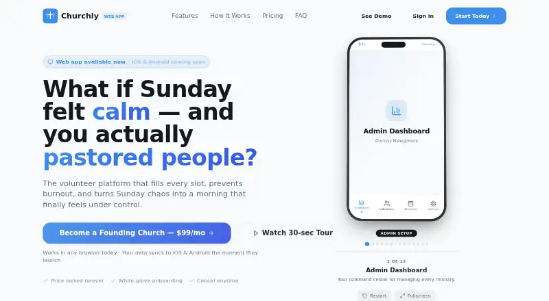 Churchly's own site