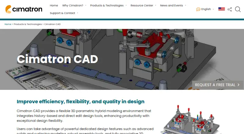 Cimatron CAD's own site