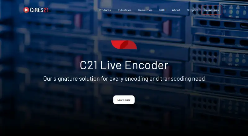 C21 Live Encoder's own site