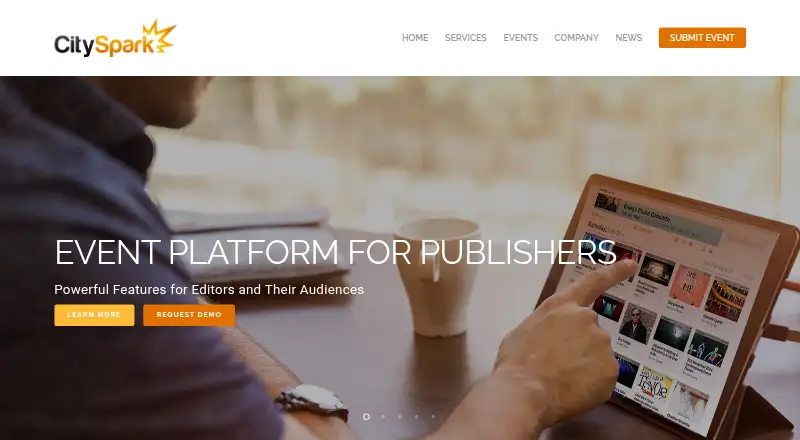 CitySpark's own site