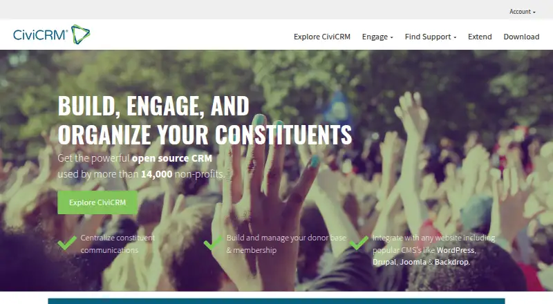 CiviCRM's own site