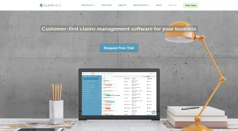 Claimable's own site