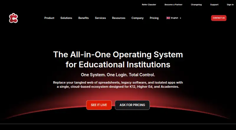 Classter's own site