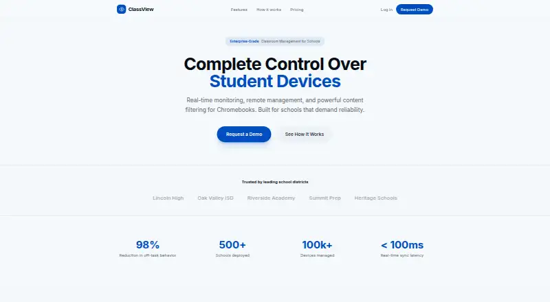 ClassView's own site