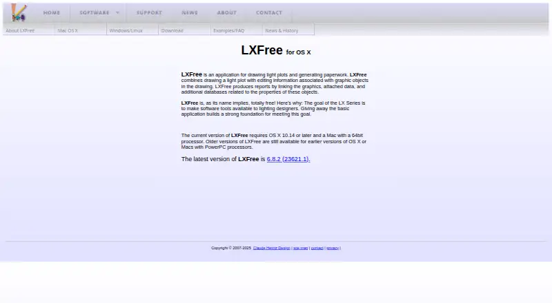 LXFree's own site