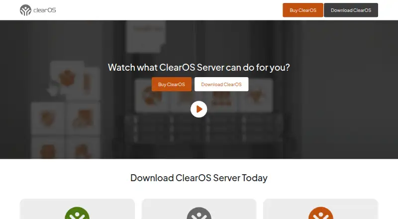 ClearOS's own site