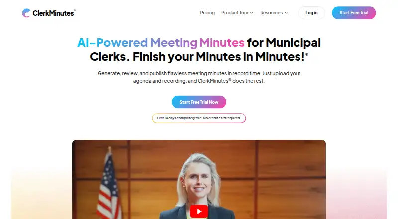 ClerkMinutes's own site