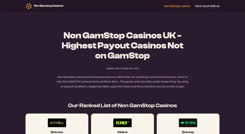 Clickthroo's own site