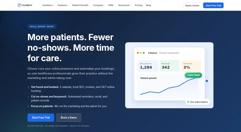 Clinexy's own site