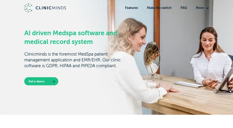 The Clinicminds homepage