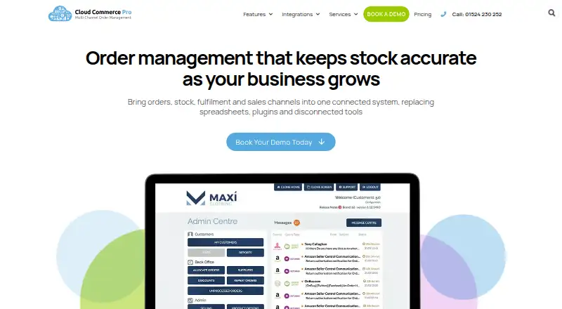 Cloud Commerce Pro's own site