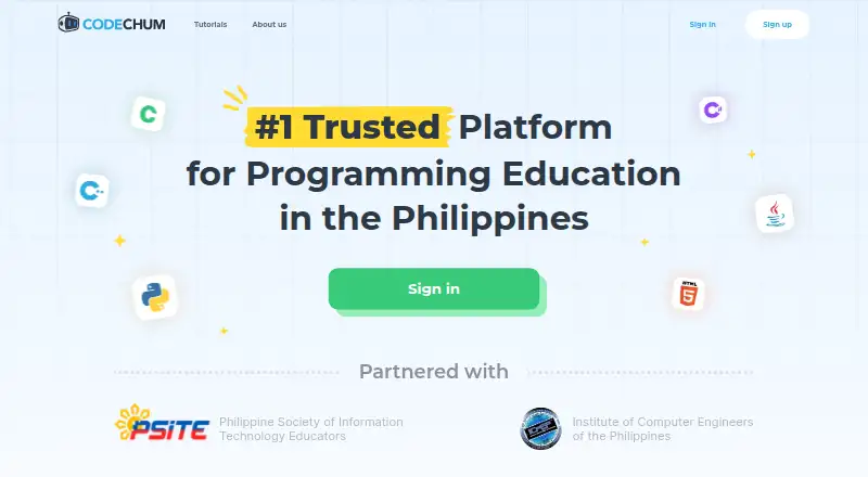 CodeChum's own site