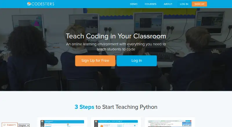 Codesters's own site