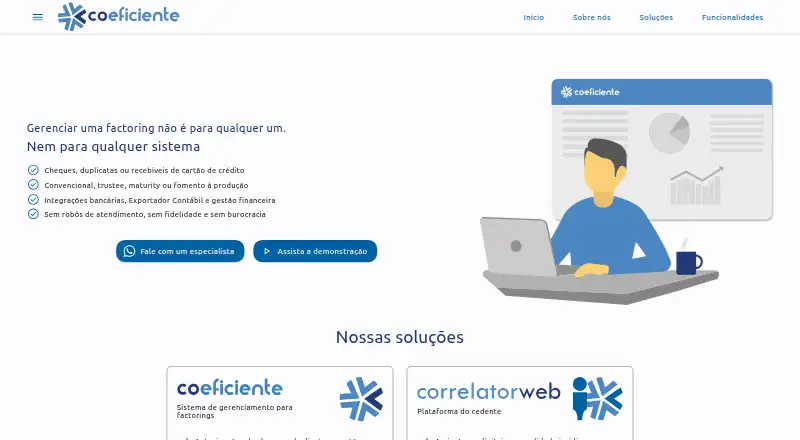 Coeficiente's own site
