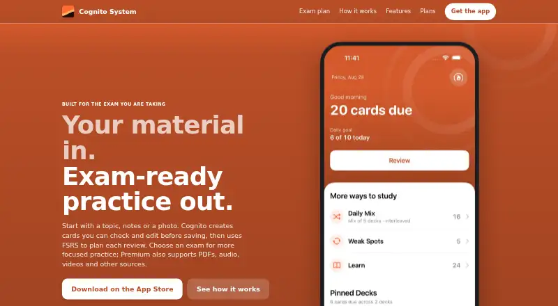 Cognito System's own site