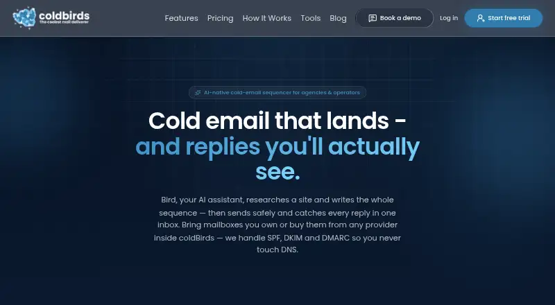 coldBirds's own site