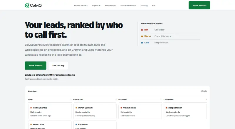 ColviQ's own site