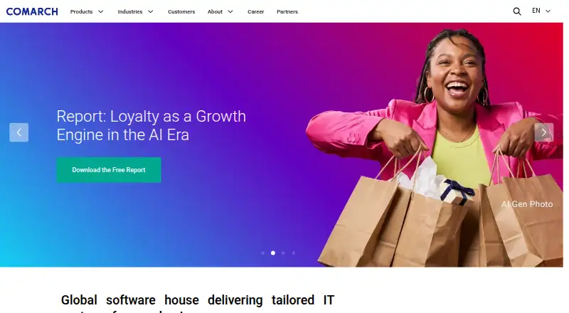Comarch Asset Management's own site