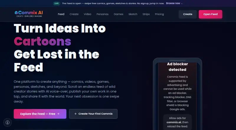 Commix's own site