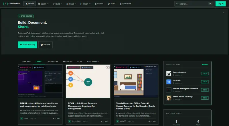 CommonPub's own site