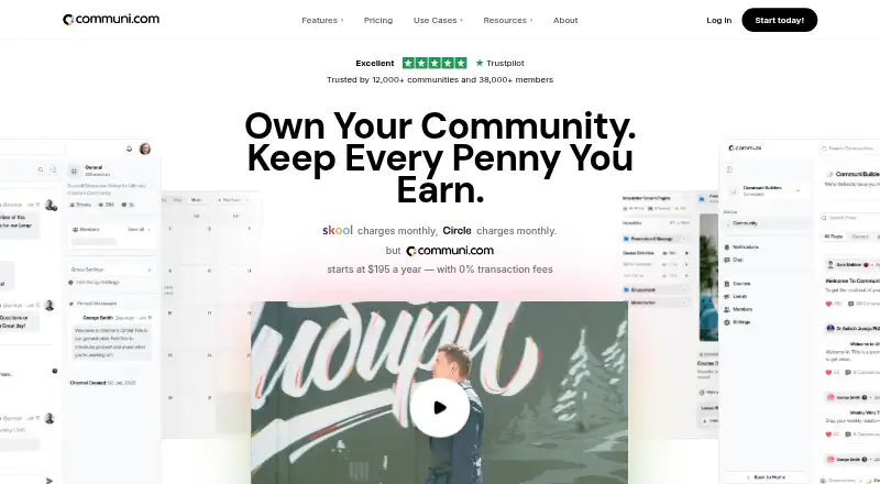 Communi's own site