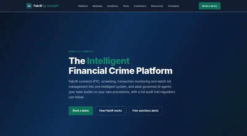 FabriK by CompliX's own site