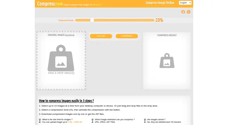 CompressNow's own site