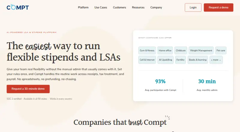Compt's own site