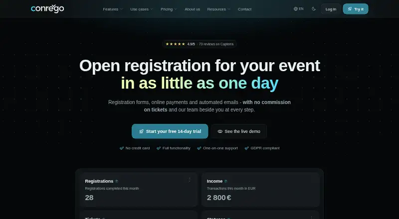 CONREGO's own site