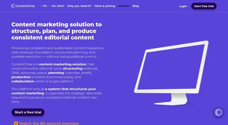 ContentCrea's own site