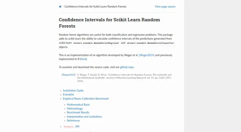 forestci's own site