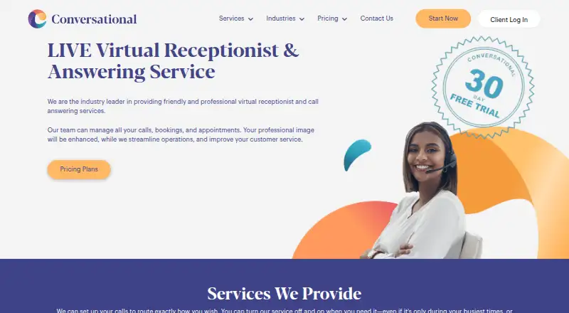 Conversational's own site