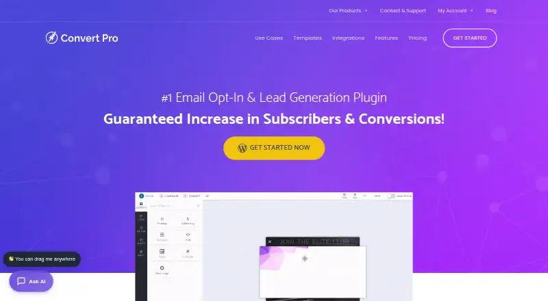Convert Pro's own site