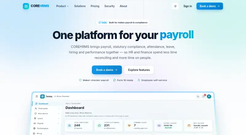 COREHRMS's own site