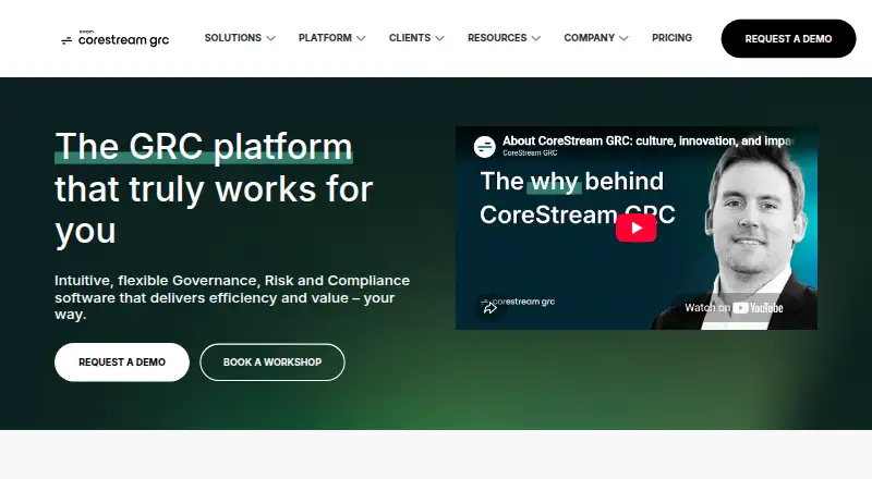 CoreStream GRC's own site