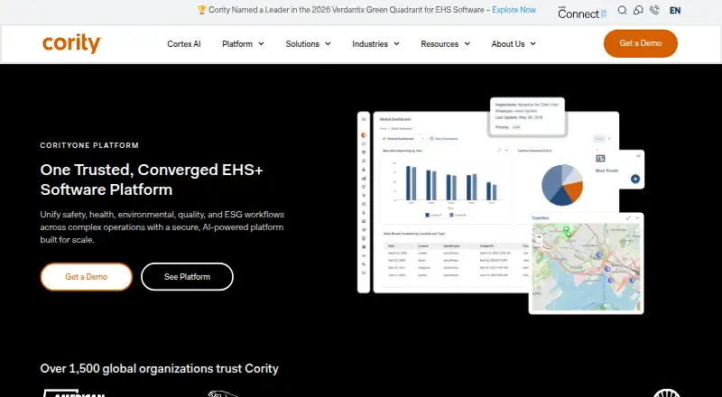 CorityOne's own site
