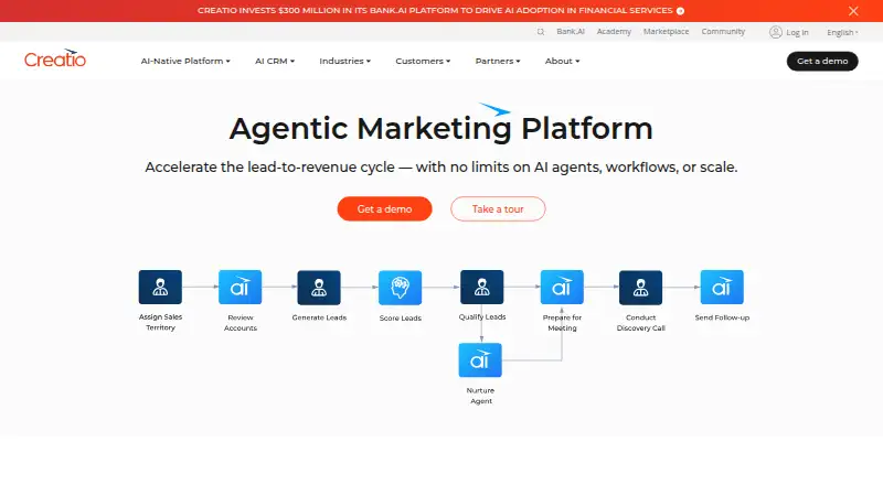 Creatio Marketing's own site