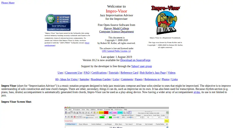 Impro-Visor's own site