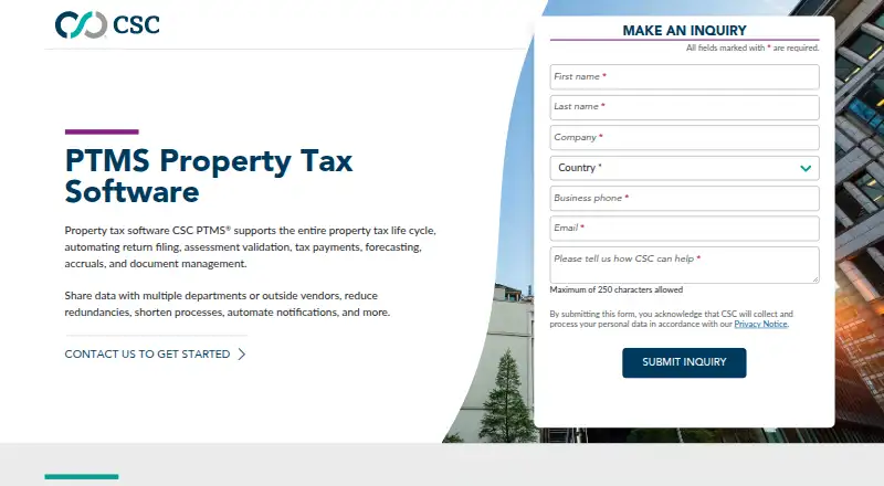 CSC PTMS's own site
