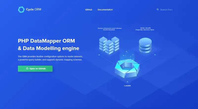 Cycle Database's own site
