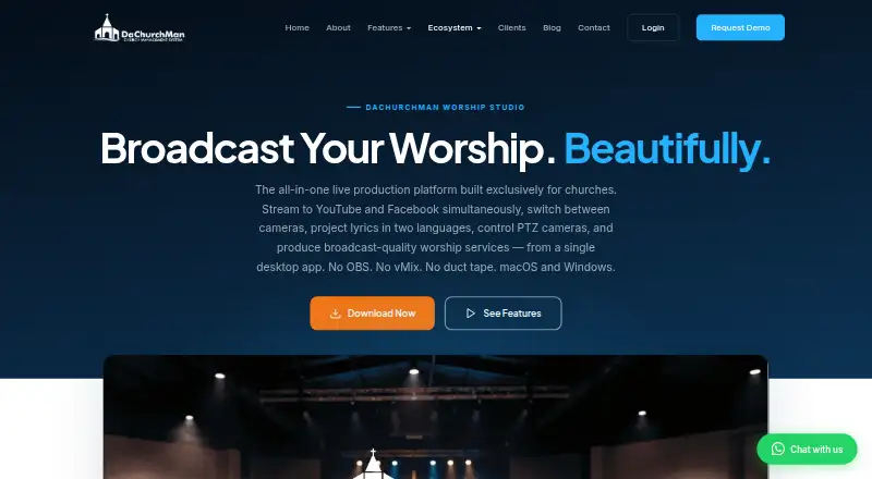 DaChurchMan Worship Studio's own site