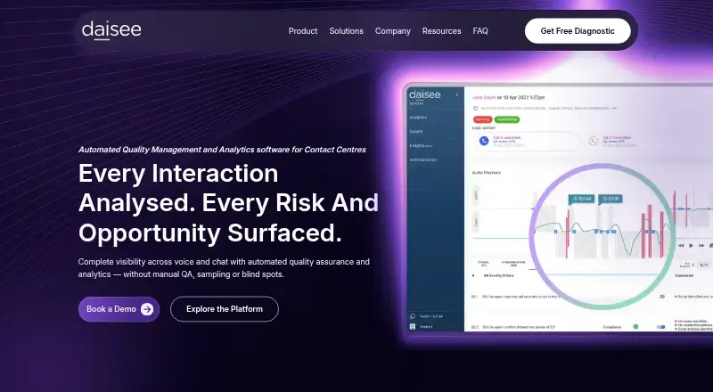 Daisee's own site